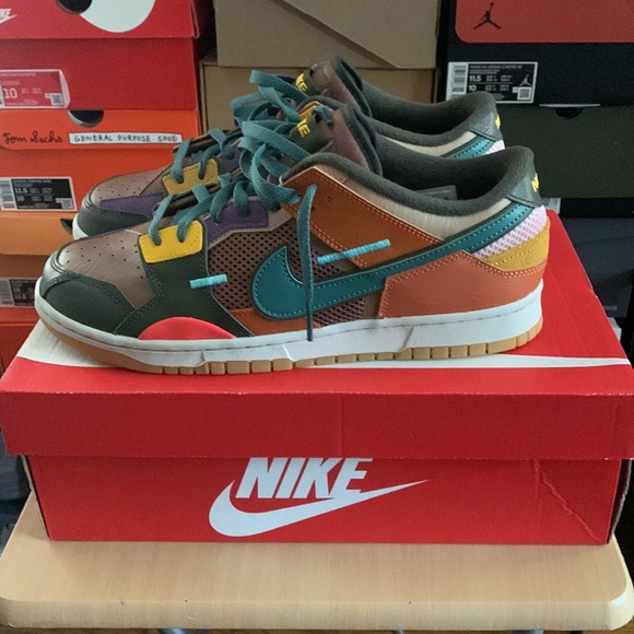 Nike Dunk Scrap “archaeo brown” - Picture 2 of 3